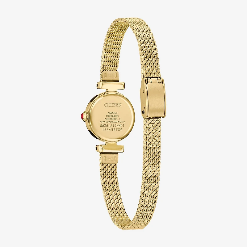 Citizen Classic Eco Womens Gold Tone Stainless Steel Bracelet Watch Eg7086-57p
