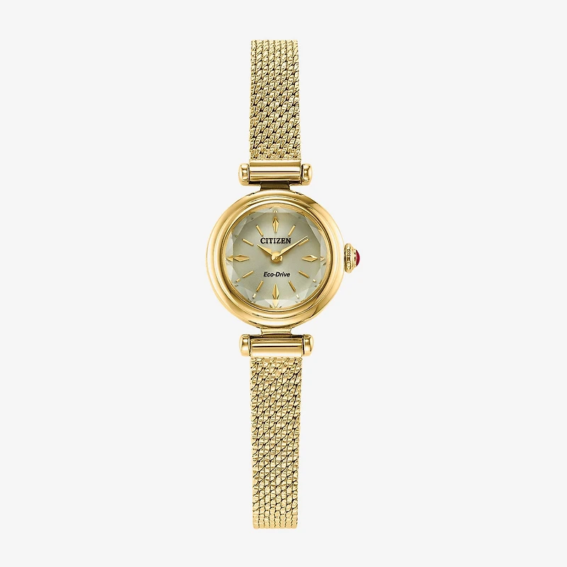 Citizen Classic Eco Womens Gold Tone Stainless Steel Bracelet Watch Eg7086-57p