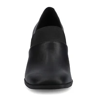 Journee Collection Womens Maeve Block Heel Dress Boots