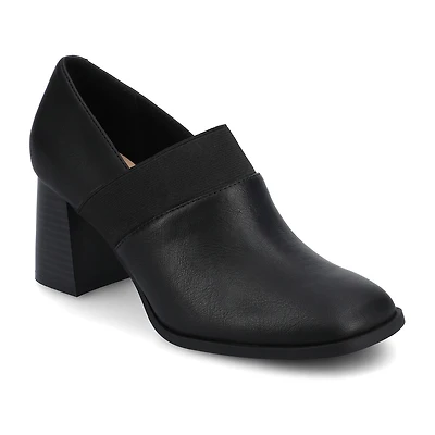 Journee Collection Womens Maeve Block Heel Dress Boots