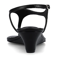 Journee Collection Womens Kathryn Wedge Sandals