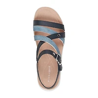 Easy Spirit Womens Wayan Adjustable Strap Flat Sandals