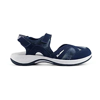 Easy Spirit Womens Esplash Adjustable Strap Flat Sandals