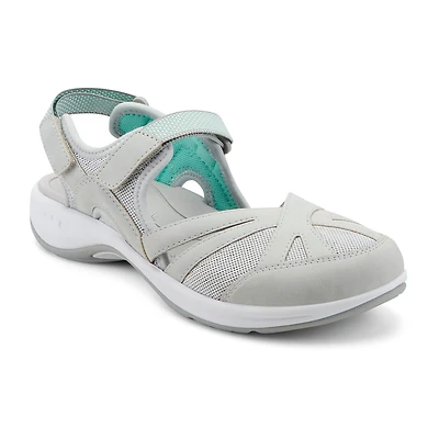 Easy Spirit Womens Esplash Adjustable Strap Flat Sandals