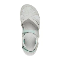 Easy Spirit Womens Esplash Adjustable Strap Flat Sandals