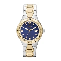 Relic® Vince Mens Two-Tone Stainless Steel Bracelet Watch ZR12107