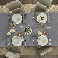 Fieldcrest Luxury Cotton-Linen Herringbone 4-pc. Napkins