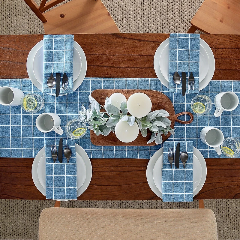 Fieldcrest Window Pane 4-pc. Napkins