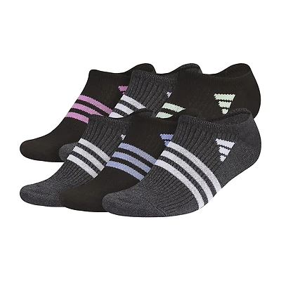 adidas Superlite Womens Multi-Pack 6 Pair No Show Socks