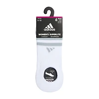 adidas Superlite Womens Multi-Pack 6 Pair Liner Socks