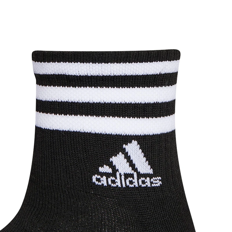 adidas Womens 3 Pair Quarter Ankle Socks