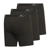 adidas Stretch Cotton Mens 3 Pack Boxer Briefs 5158001a