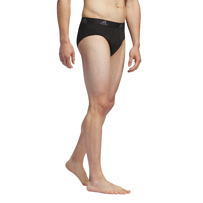 adidas Stretch Cotton Mens 3 Pack Briefs 5158003a