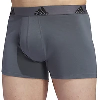 adidas Stretch Cotton Mens 3 Pack Multi-Pack Fabric Trunks 5157997a