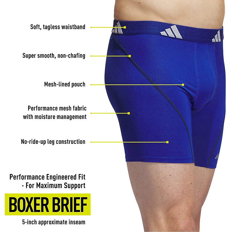 adidas Performance Mesh Mens 3 Pack Boxer Briefs 5157977a
