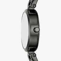 Geneva Womens Crystal Accent Gray Bracelet Watch Fmdjm301