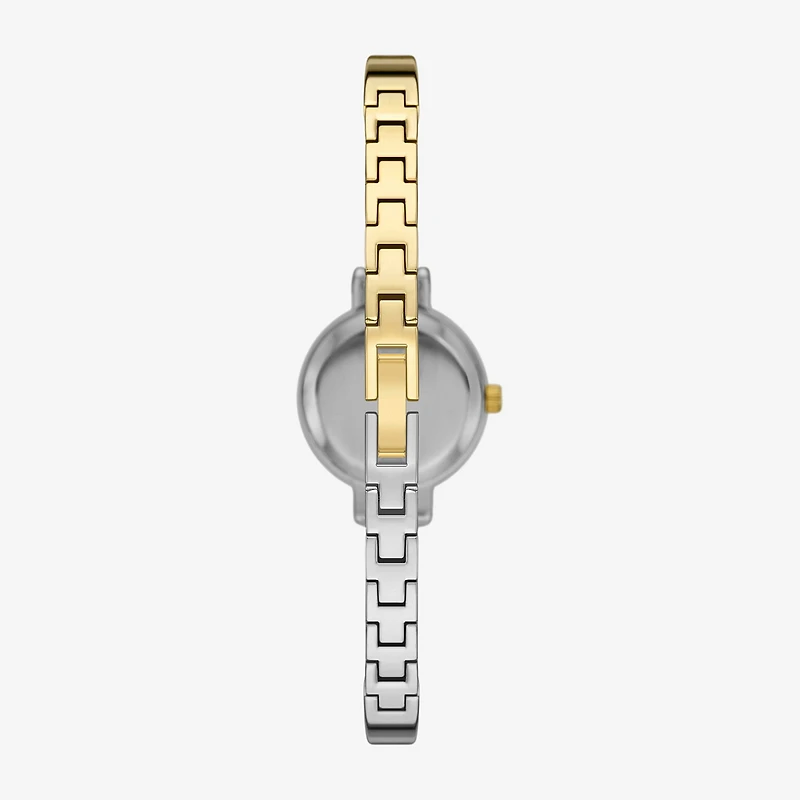 Womens Crystal Accent Two Tone 4-pc. Watch Boxed Set Fmdjset721