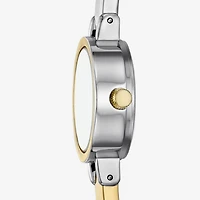 Womens Crystal Accent Two Tone 4-pc. Watch Boxed Set Fmdjset721