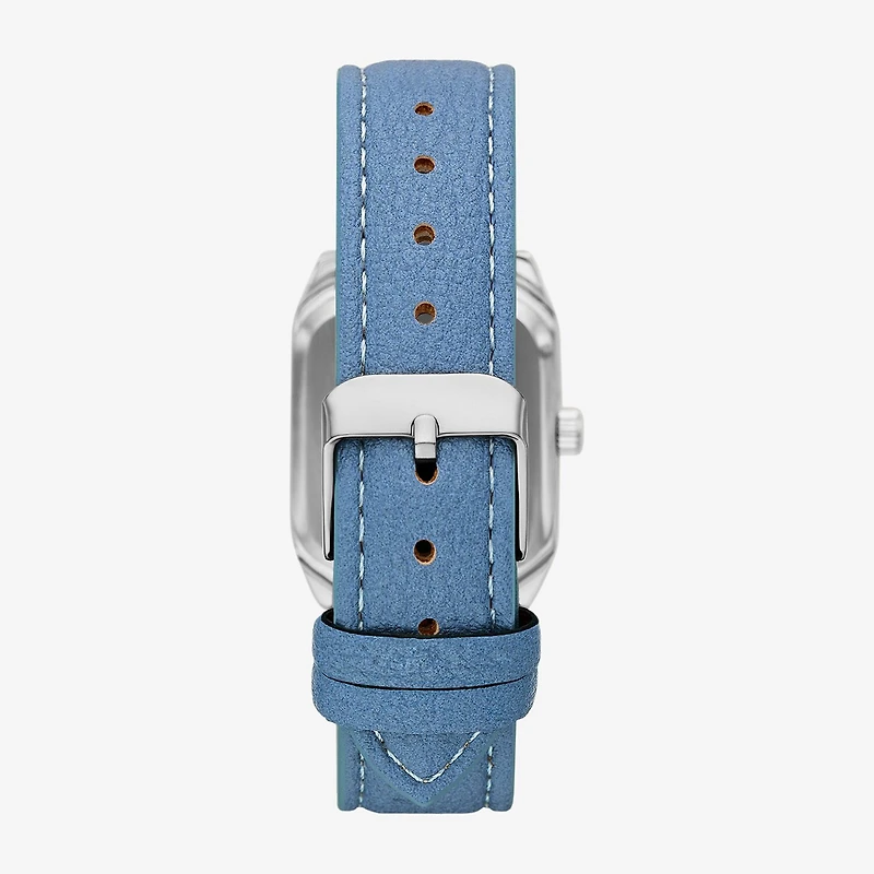 Womens Crystal Accent Blue 5-pc. Watch Boxed Set Fmdjset722