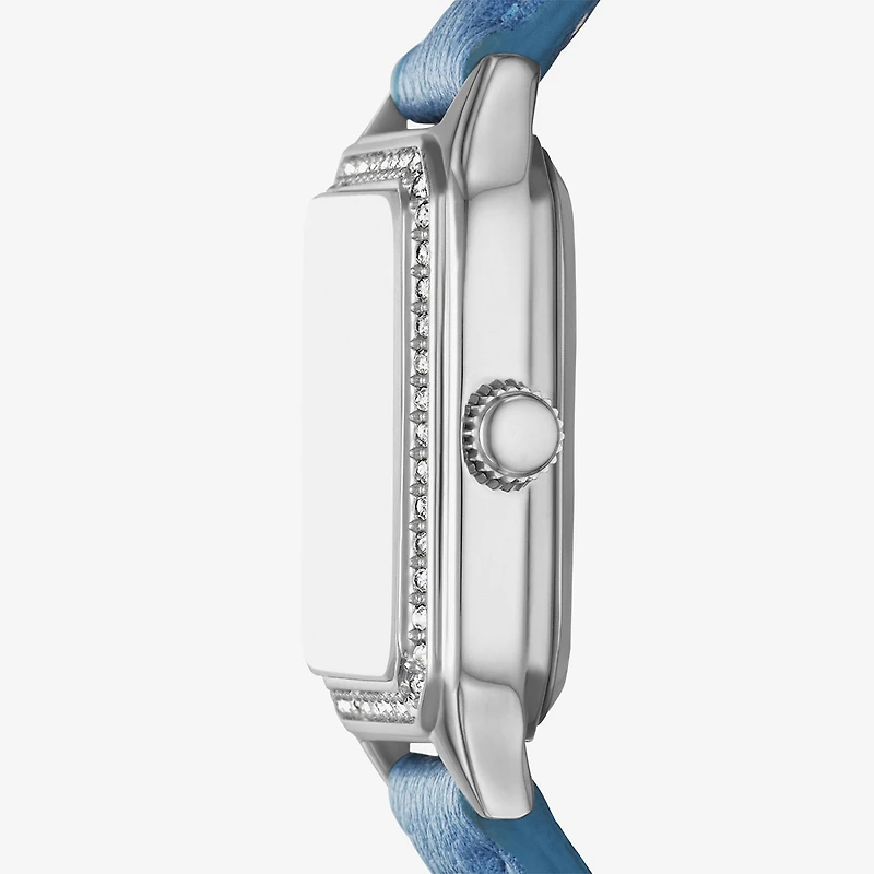 Womens Crystal Accent Blue 5-pc. Watch Boxed Set Fmdjset722