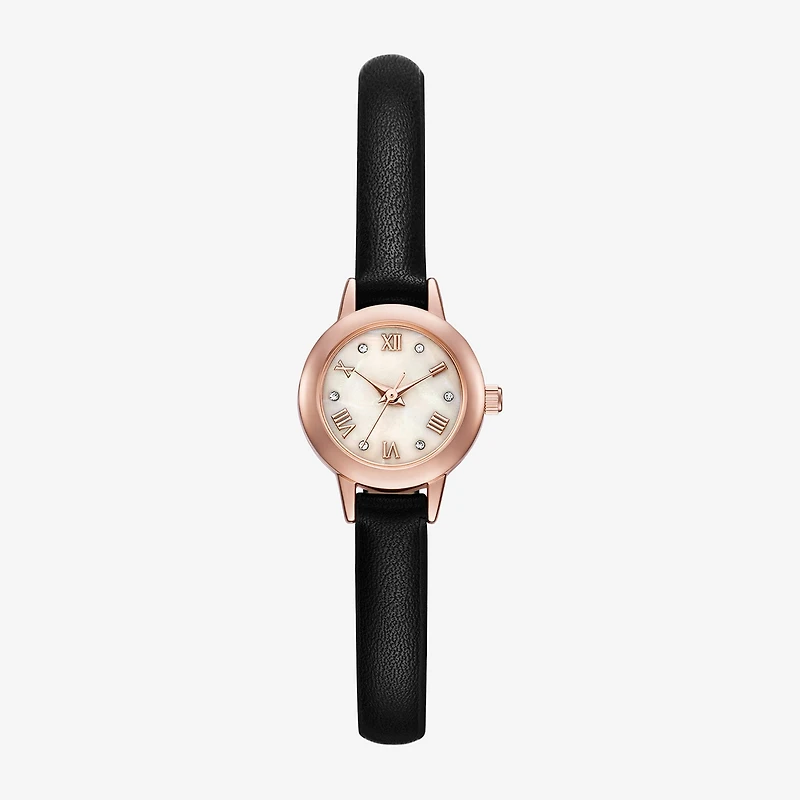 Womens Black Strap Watch Fmdjo322