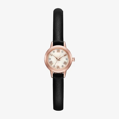 Womens Black Strap Watch Fmdjo322