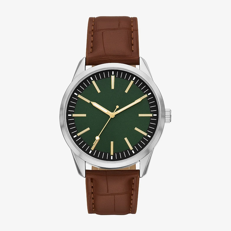 Mens Brown Strap Watch Fmdjo316
