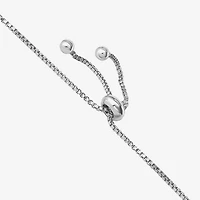 Womens Cubic Zirconia Flower Heart Hello Kitty Bolo Bracelet