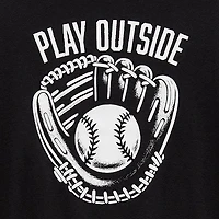 Okie Dokie Active Toddler & Little Boys Crew Neck Short Sleeve Regular Fit Graphic T-Shirt