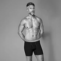 Stafford Dry + Cool Mens 4 Pack Boxer Briefs 302869