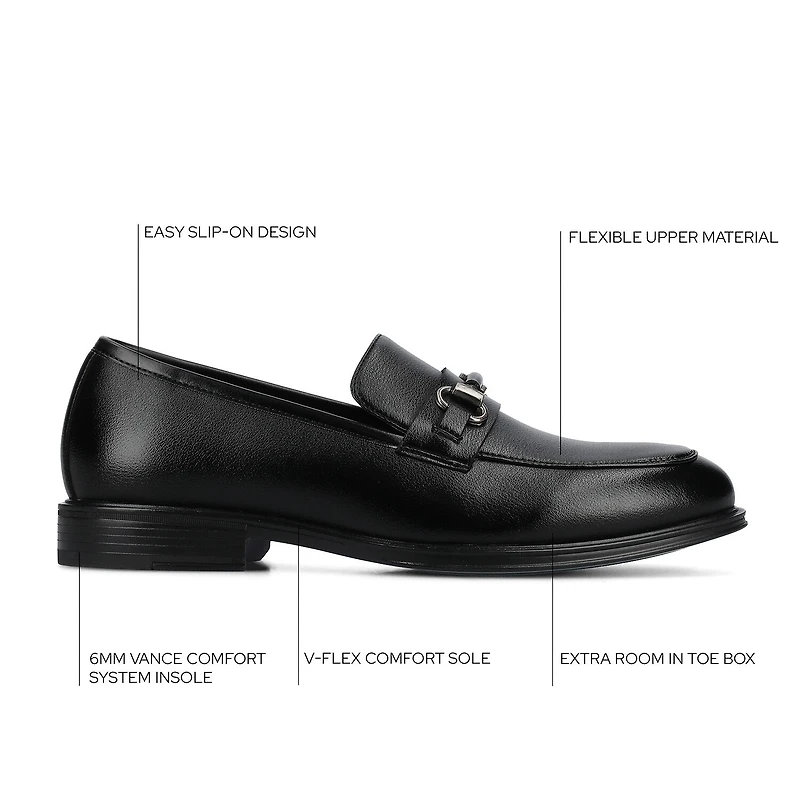 Vance Co Anthony Mens Moc Closed Toe Loafers