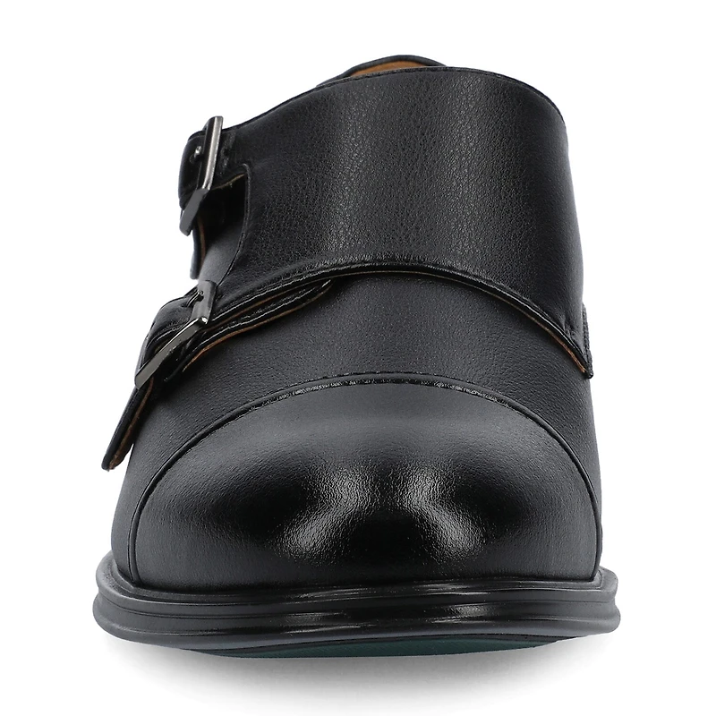 Vance Co Dillon Mens Almond Closed Toe Loafers