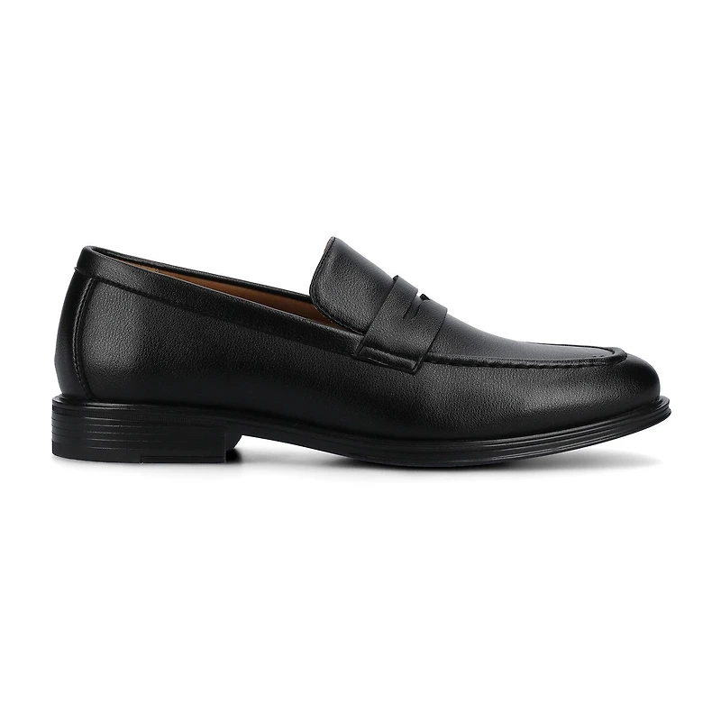 Vance Co Phineas Mens Almond Closed Toe Loafers