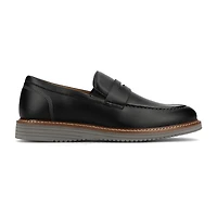 Vance Co Princeton Mens Almond Closed Toe Loafers