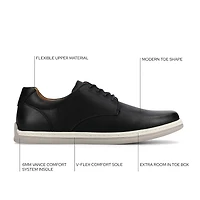 Vance Co Brodrick Mens Round Closed Toe Slip-On Shoe
