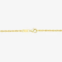 Crucifix Mens 24K Gold Over Silver Cross 24 Inch Pendant Necklace