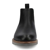 Vance Co Mens Salter Flat Heel Chelsea Boots