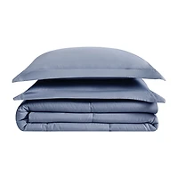 Truly Soft Solid Garment Washed 3-pc. Easy Care Comforter Set