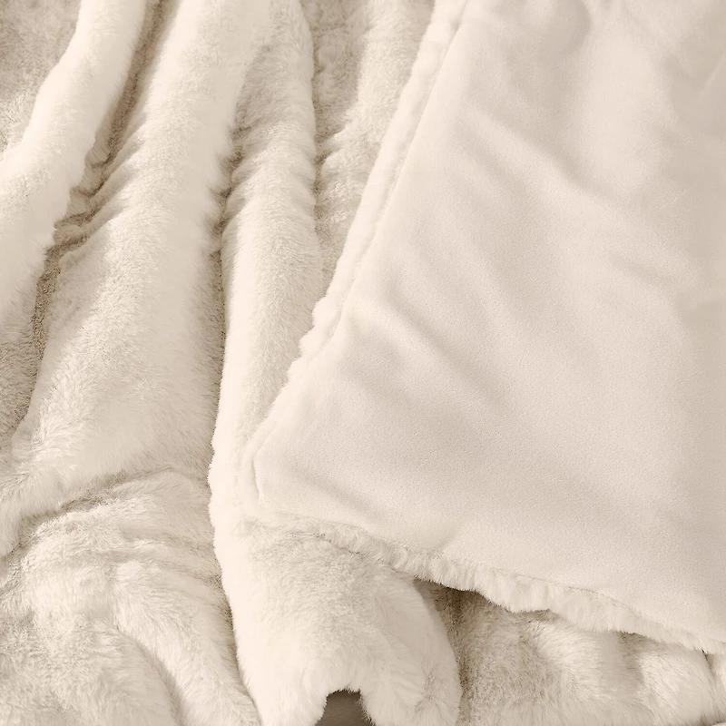 Brooklyn Loom Carved Faux Fur 3-pc. Easy Care Comforter Set