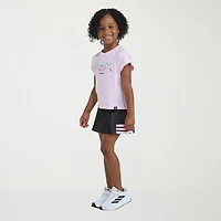 adidas Little Girls 2-pc. Skort Set