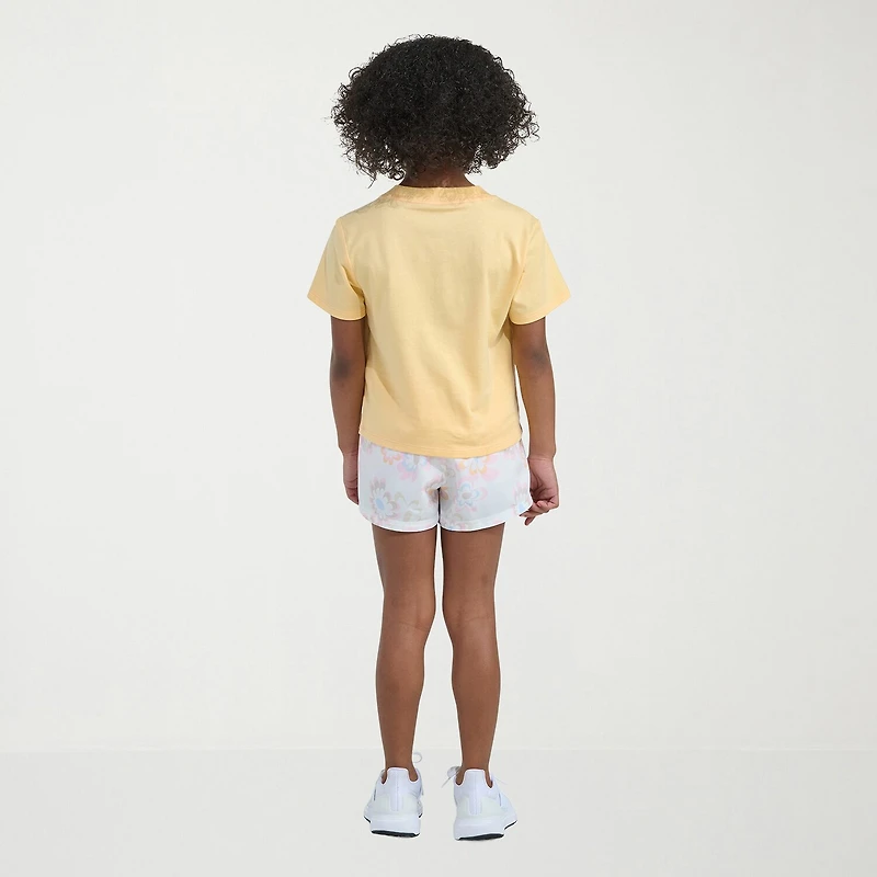 adidas Little Girls 2-pc. Short Set