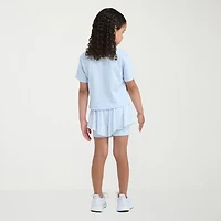 adidas Little Girls 2-pc. Short Set