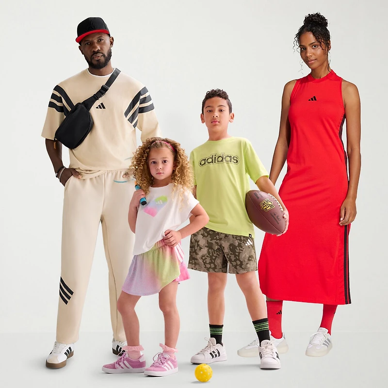 adidas Little Girls 2-pc. Skort Set