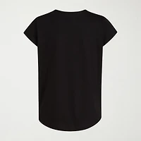 adidas Big Kid Girls Crew Neck Short Sleeve Regular Fit Graphic T-Shirt