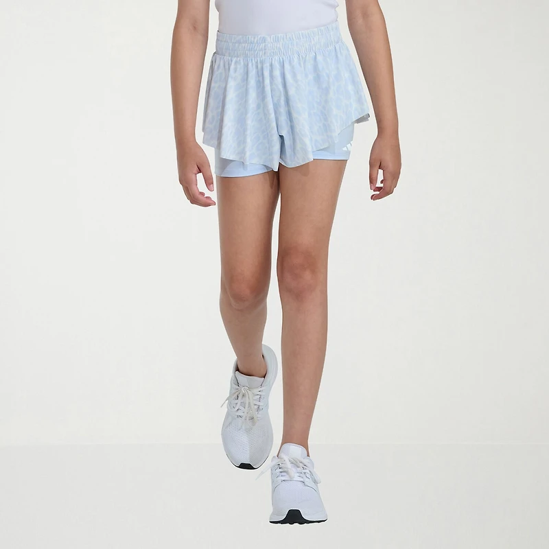 adidas Big Kid Girls Mid Rise Pull-On Short