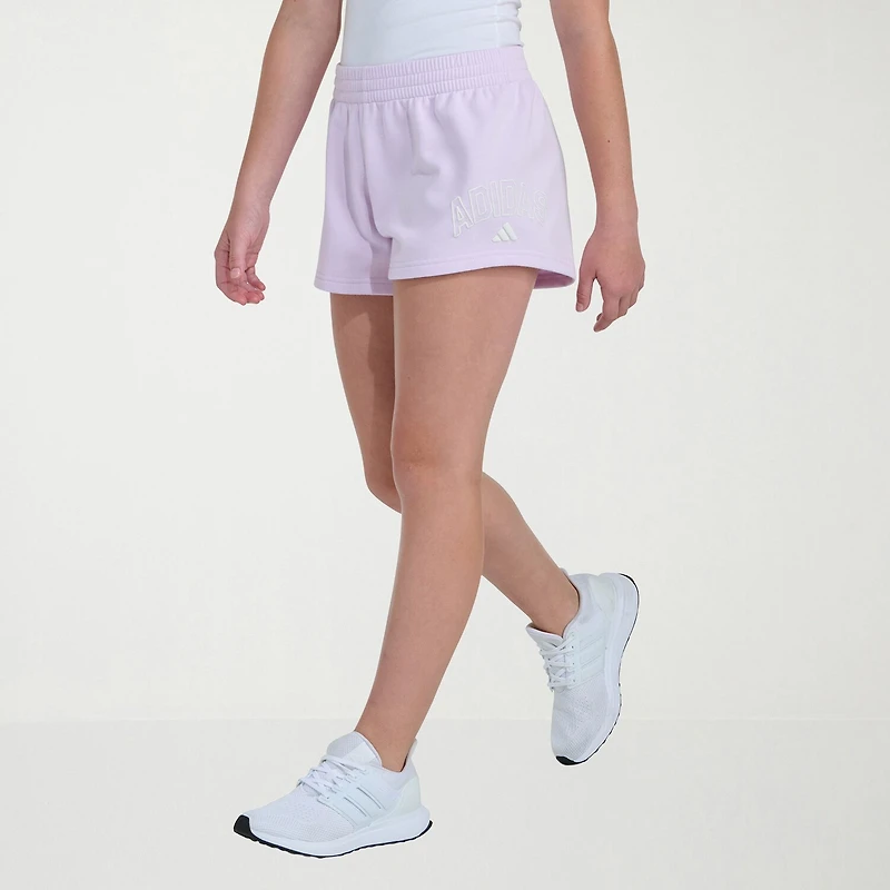 adidas Big Kid Girls Mid Rise Pull-On Short