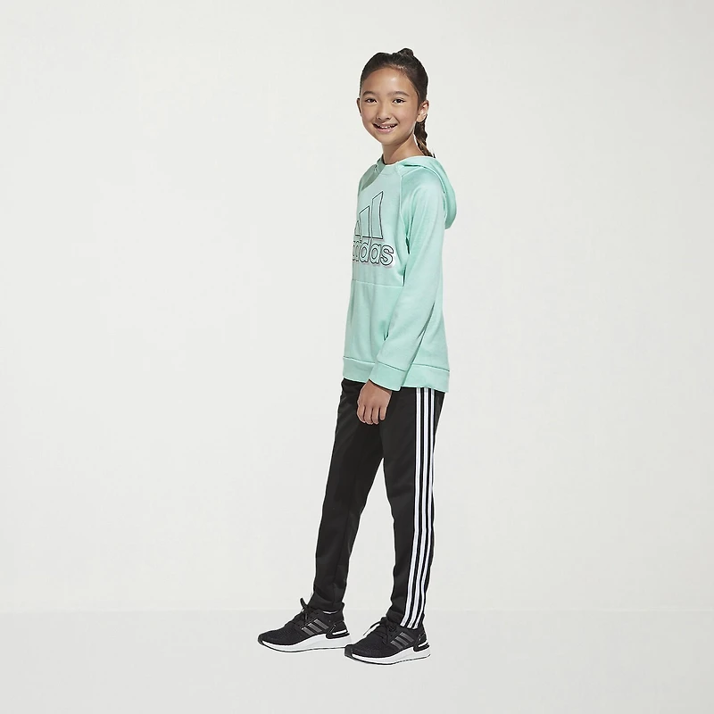 adidas Big Kid Girls Mid Rise Regular Fit Tapered Track Pant