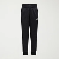 adidas Little Boys Cuffed Mid Rise Regular Fit Fleece Jogger Pant