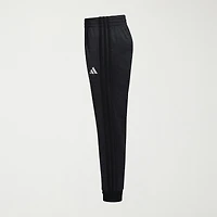 adidas Little Boys Cuffed Mid Rise Regular Fit Fleece Jogger Pant