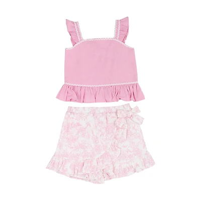 Rare Editions Toddler Girls 2-pc. Skort Set